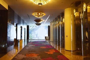 上海W外滩酒店大厅