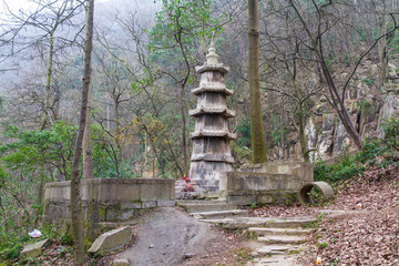 贵阳黔灵山公园弘福寺塔