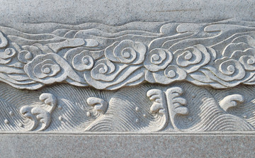 中国古建筑石雕花纹