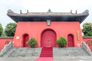 大红门建筑红墙黄瓦