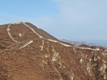 航拍箭扣山景