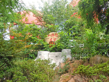 青岛信号山公园石碑