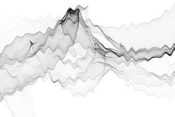 抽象黑白线条波纹底纹