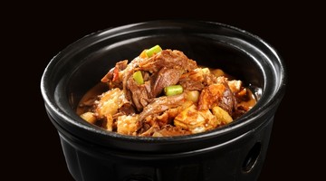 拆骨肉焖荷包蛋