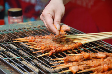 烤羊肉串