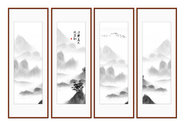 国画山水
