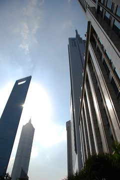 金茂大厦和环球金融中心