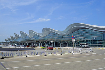 杭州萧山机场航站楼外景