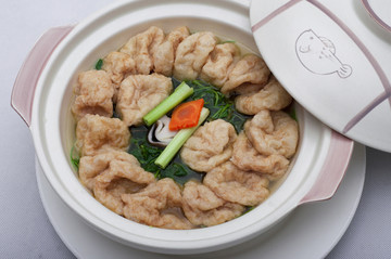 灯盏菜煮鱼腐