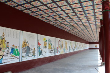 寺庙墙画