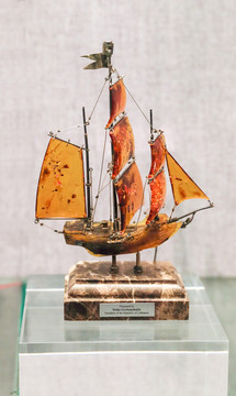 立陶宛琥珀帆船