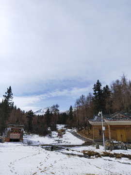 风景区雪景