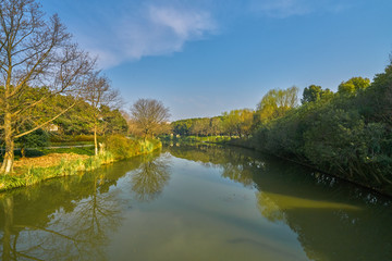 公园河道景观