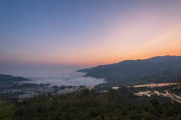 元阳梯田日出5