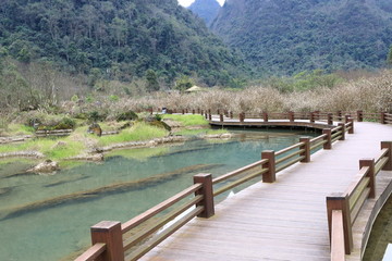 贵州小七孔景区