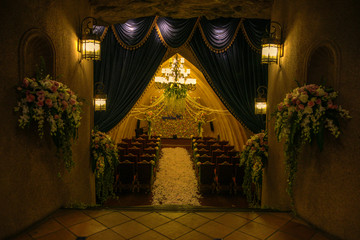 教堂主题婚礼现场布置