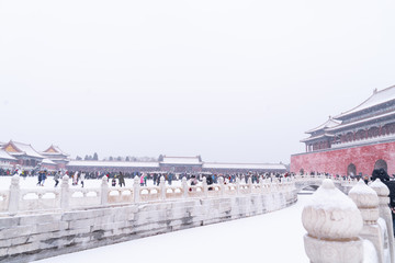 故宫雪景