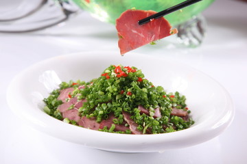 葱香牛肉