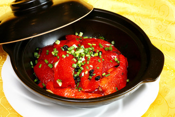 砂锅红椒