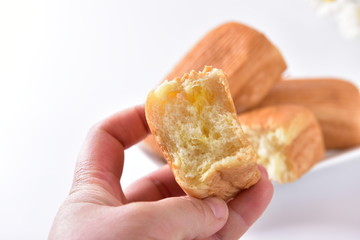 丹麦拉丝面包奶油面包