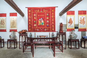 中式厅堂古典家具
