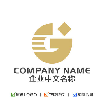 字母GJ组合标志