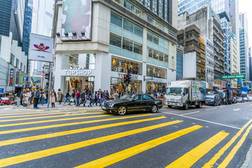 香港街道街景