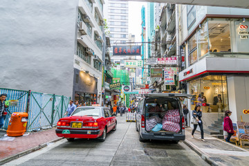 香港街道街景