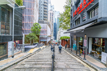 香港街道街景