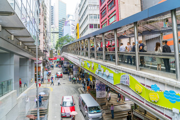 香港街道街景