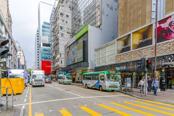 香港街道街景