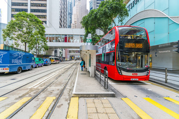 香港街道街景