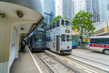 香港街道街景