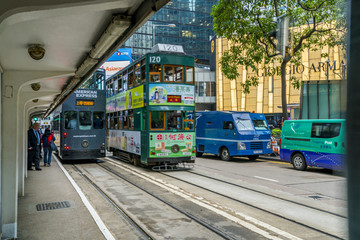 香港街道街景