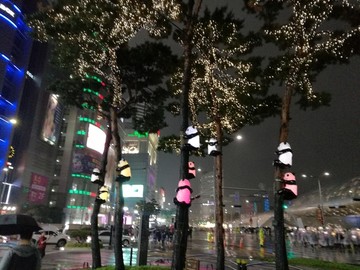 韩国东大门夜景