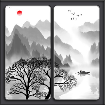 山水画