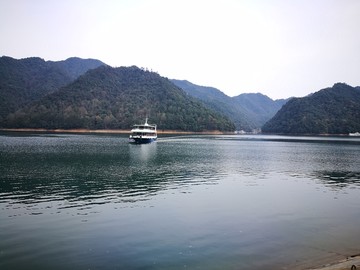 浙江杭州千岛湖风光