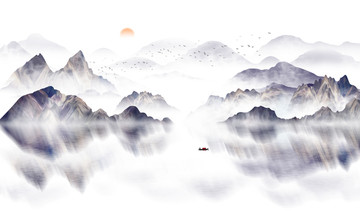 山水画