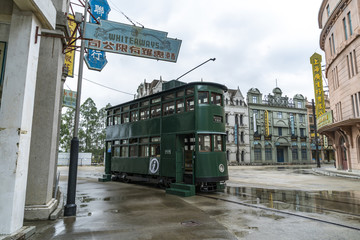 老上海建筑街景