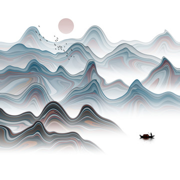 水墨山水