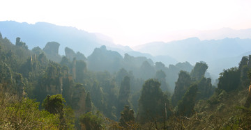 张家界天子山自然风光