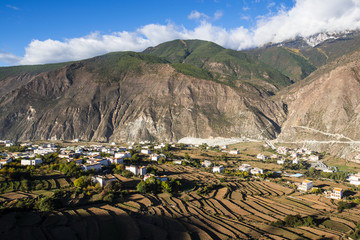 乡城藏式田园