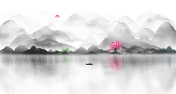 山水画