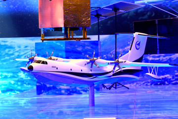 水陆两栖飞机模型