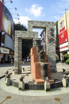 广州北京路雕塑