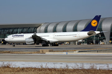 德国汉莎航空飞机空客A340