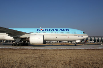 大韩航空波音777飞机