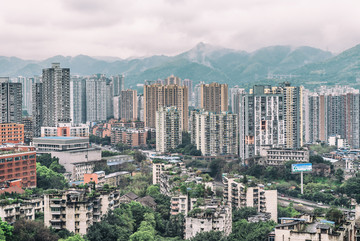 重庆城市建筑风光