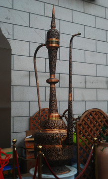 藏式铜壶