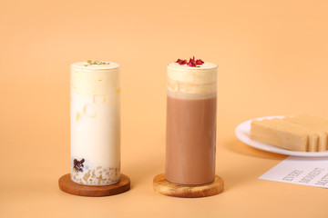 奶茶饮料组合